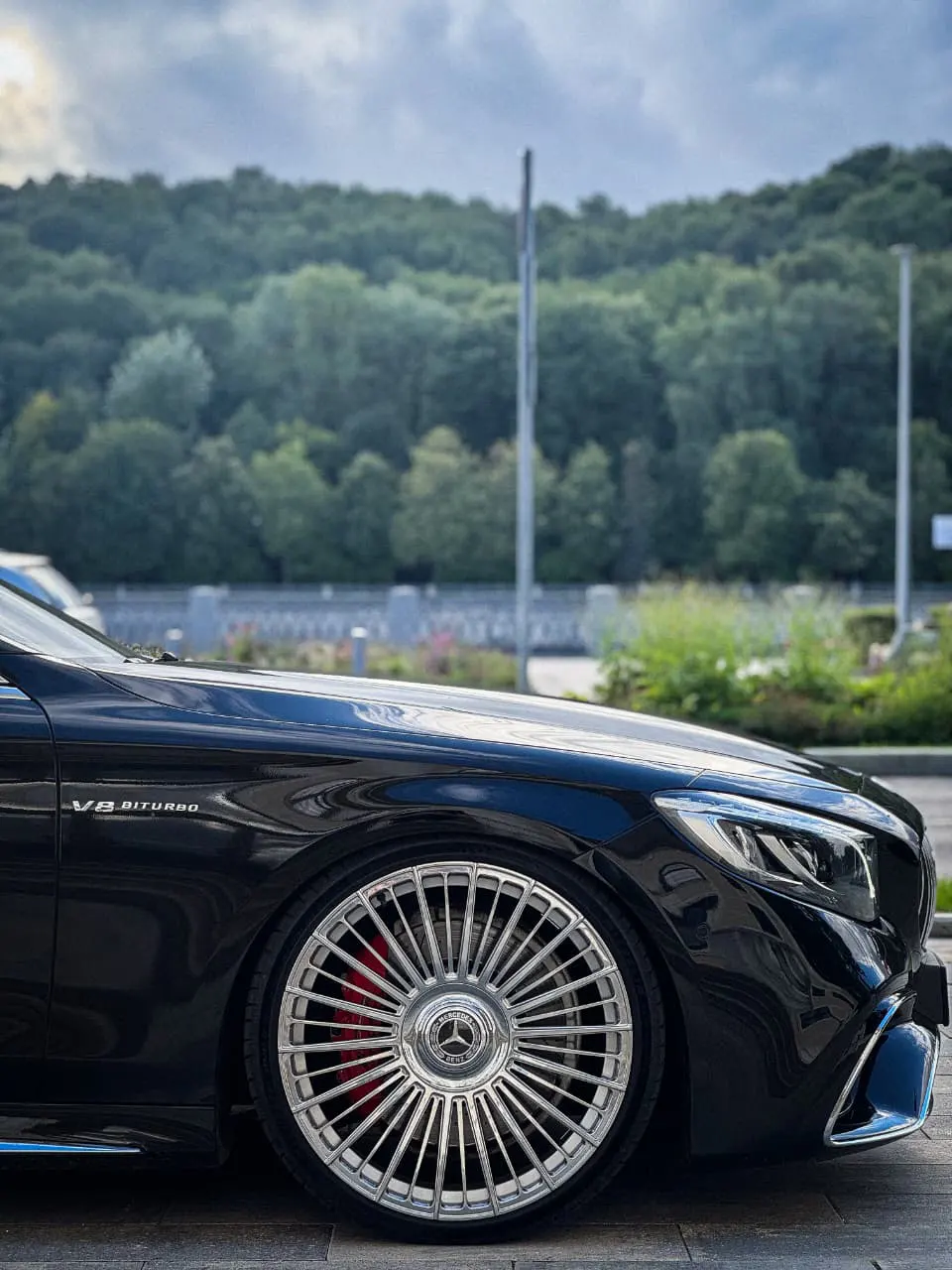 Mercedes S Class Coupe C217 на 22" кованых дисках Advanced Forged MS051 фото 5